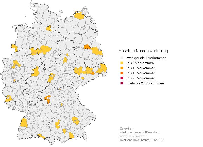 Namensverteilung